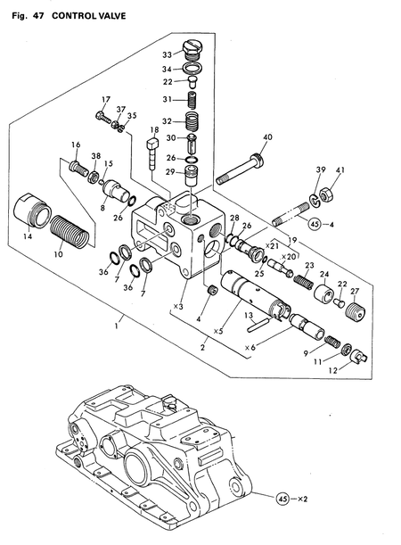 CONTROL VALVE (YM500D) CONTROL VALVE (YM500D)