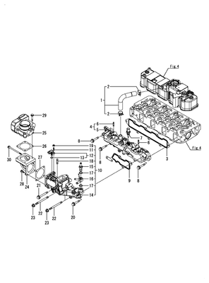 SUCTION MANIFOLD (4TNV88C-KRNQ)