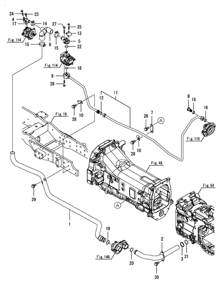 HYDRAULIC PIPING (YM347A-BR)