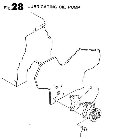 LUBRICATING OIL PUMP (4TN82E-S) LUBRICATING OIL PUMP (4TN82E-S)