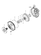 FRONT SPINDLE (YT357AJ,Y(300001-)