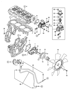 COOLING WATER SYSTEM (4TNV98-ZNSAD)