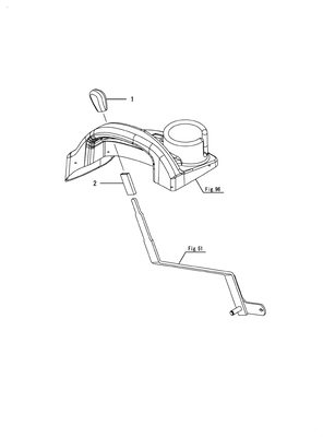 PTO LEVER B (SC2450(YANMAR))