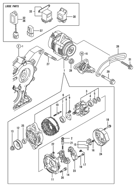 GENERATOR (3TNV88-NNS)