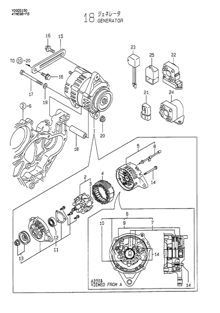 GENERATOR (4TNE98-FB)