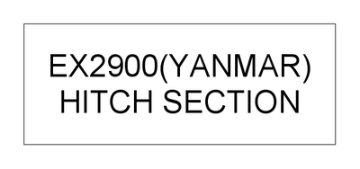 HITCH SECTION (EX2900(YANMAR))