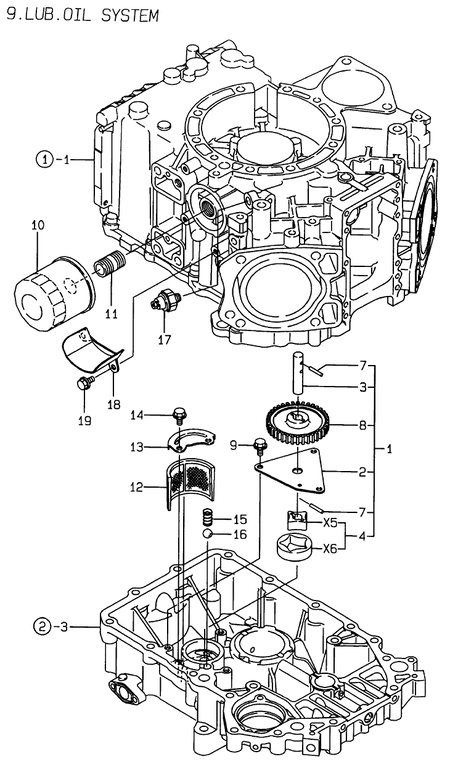 LUB.OIL SYSTEM (2V78-CA)