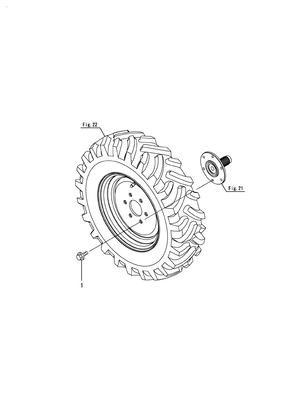 HUB BOLT (LX410(YANMAR)) HUB BOLT (LX410(YANMAR))