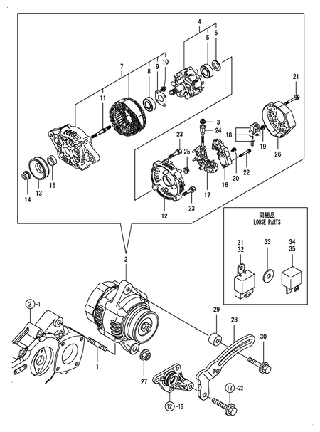 GENERATOR (4TNV84T-ZDSAD)