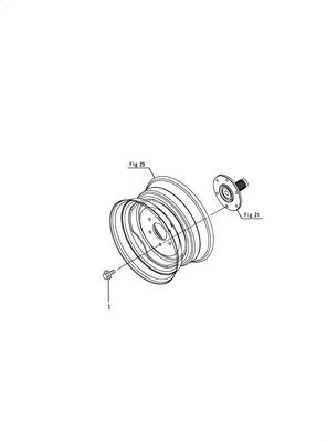HUB BOLT (LX4100(YANMAR)) HUB BOLT (LX4100(YANMAR))