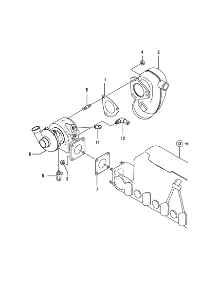 TURBINE (4TNV84T-GKM)