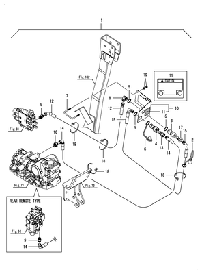 REAR COUPLER KIT (LX4100(YANMAR)) REAR COUPLER KIT (LX4100(YANMAR))