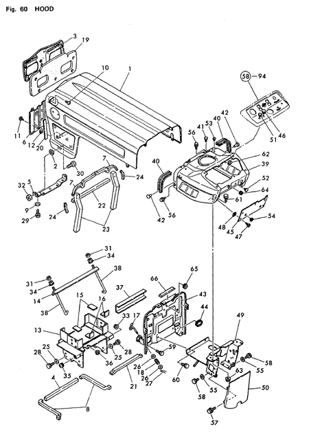 HOOD (FOR U.S.A.) (YM180)
