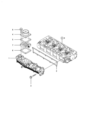 SUCTION MANIFOLD (4TNV106-GGE)