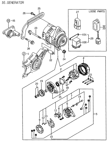 GENERATOR (4TNE88-EBE2)