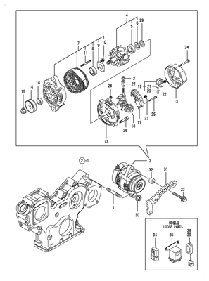 GENERATOR (4TNV88-BDSA) GENERATOR (4TNV88-BDSA)