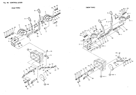 CONTROL LEVER (YM500D)