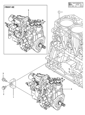 FUEL INJECTION PUMP (3TNV84T-KSA) FUEL INJECTION PUMP (3TNV84T-KSA)