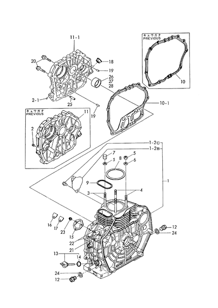 CYLINDER BLOCK (YDP4E)