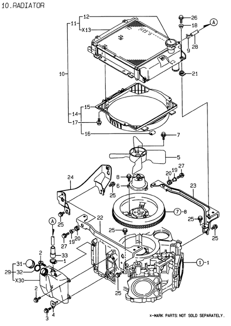 RADIATOR (2V78C-DXCA)