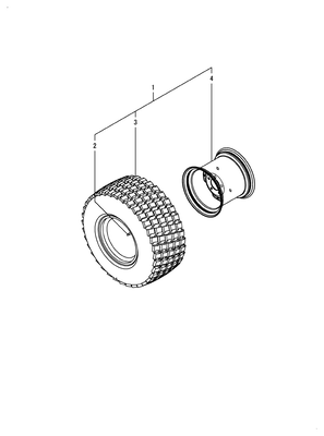 REAR WHEEL TIRE(R3) (SA221)