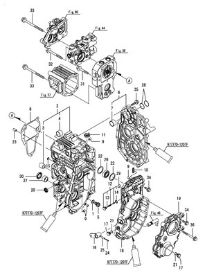 TRANSAXLE CASE (SC2450(YANMAR))