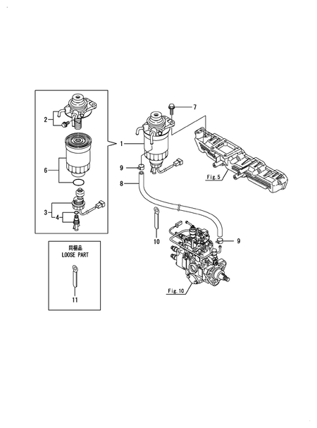 FUEL FILTER (4TNE98-BNMHT)