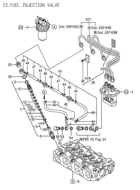 FUEL INJECTION VALVE (3TNE74-ENSR3)
