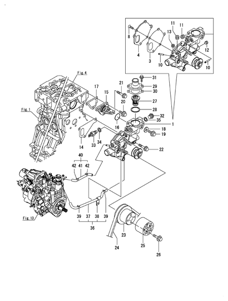 COOLING WATER SYSTEM (4TNV84T-BMIRD)