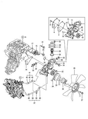 COOLING WATER SYSTEM (4TNV88-BDSA2)