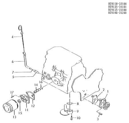 LUB. OIL SYSTEM (3TN84L-RFAVM) LUB. OIL SYSTEM (3TN84L-RFAVM)