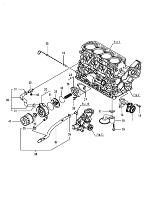 LUB. OIL SYSTEM (4TNV86CT-DWZ) LUB. OIL SYSTEM (4TNV86CT-DWZ)