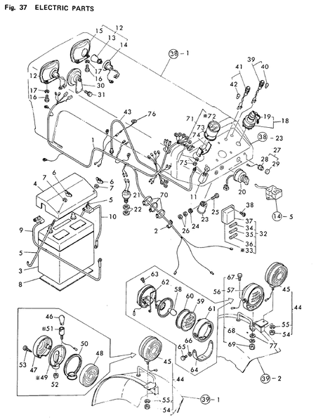 ELECTRIC PARTS (YM165)