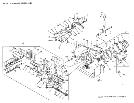 HYDRAULIC CONTROL (2) (YM4300T)