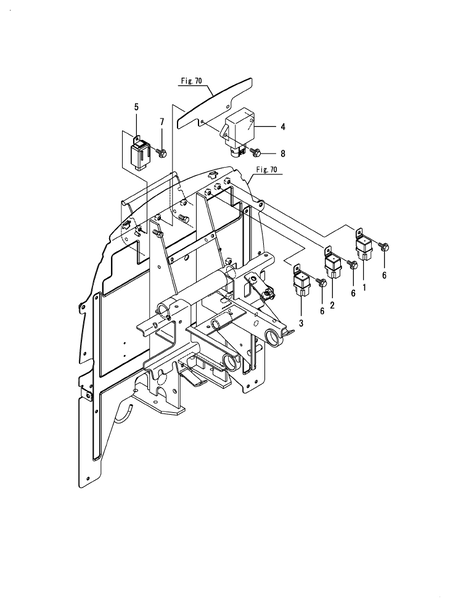 RELAY (LX4100(YANMAR))