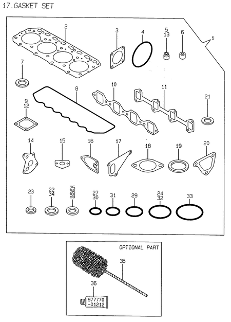 GASKET SET (4TNE88-EMS)