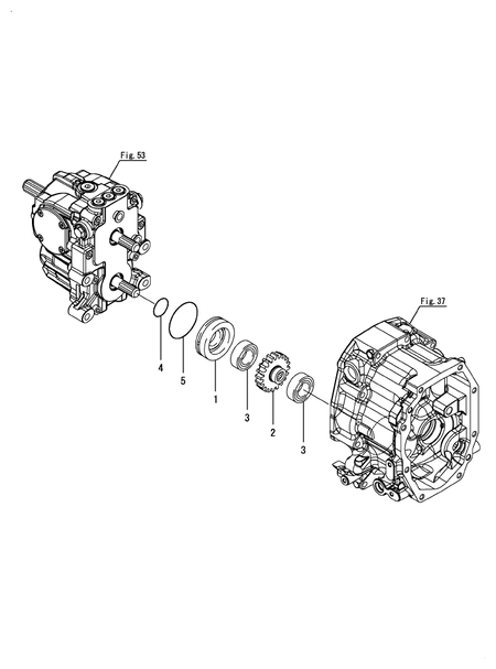 INPUT GEAR (EX3200(YANMAR))