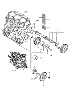 CAMSHAFT & DRIVING GEAR (TNV) CAMSHAFT & DRIVING GEAR (TNV)