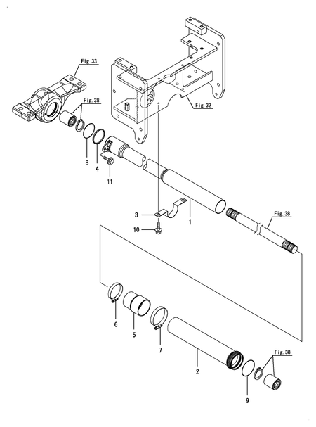 PROPELLER SHAFT COVER (YT359Y)