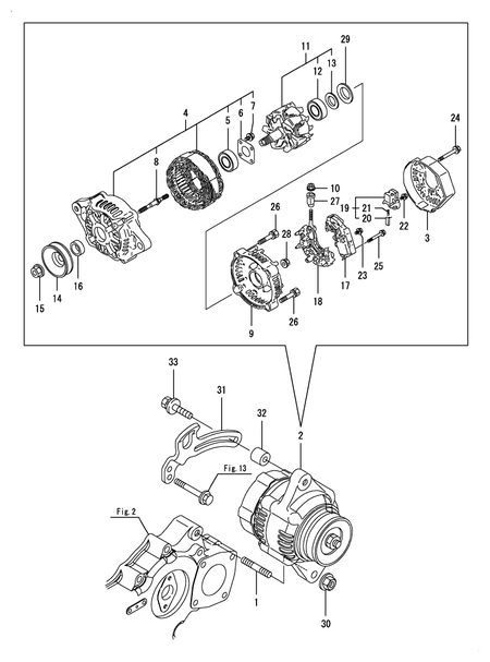 GENERATOR (4TNV84T-BMRG1)