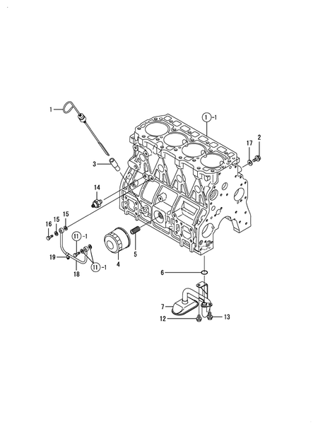 LUB.OIL SYSTEM (4TNE94-EIK)