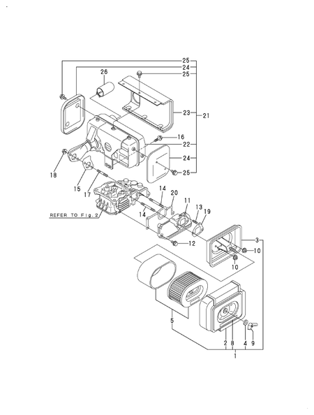 Shop AIR CLEANER & MUFFLER (L100AE-DIMYC) today | Yanmar US