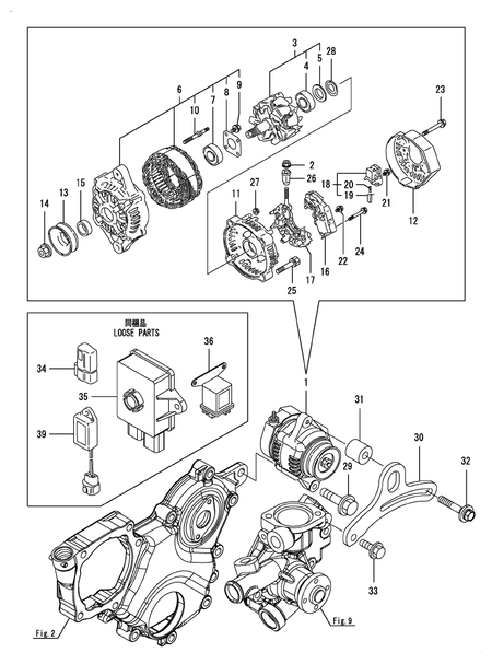 GENERATOR (3TNM74F-SAAY)