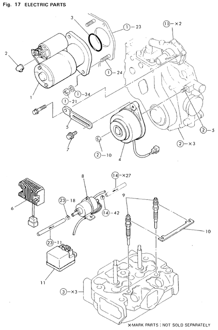 ELECTRIC PARTS (2T75U-NP) ELECTRIC PARTS (2T75U-NP)
