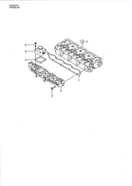 SUCTION MANIFOLD (4TNE98-DB)