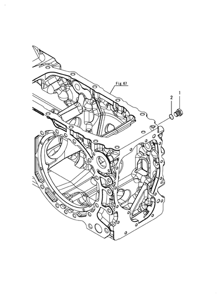 PLUG(TRANSMISSION CASE) (YM351A) PLUG(TRANSMISSION CASE) (YM351A)