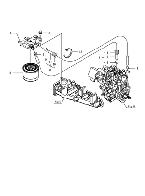 FUEL PIPE (3TNV88F-EPMT) FUEL PIPE (3TNV88F-EPMT)
