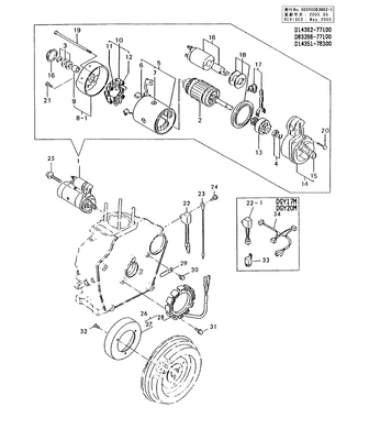 STARTING MOTOR & DYNAMO (DGY17) STARTING MOTOR & DYNAMO (DGY17)