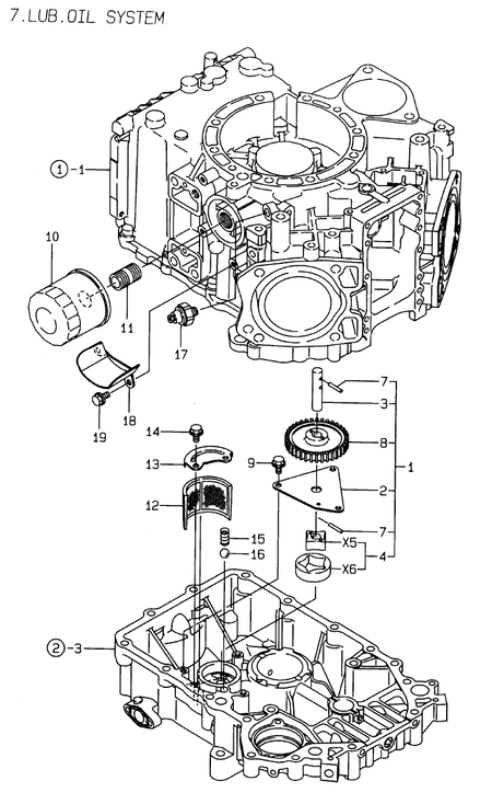 LUB.OIL SYSTEM (2V78C-TX) LUB.OIL SYSTEM (2V78C-TX)