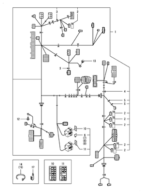 WIRE HARNESS(FLOOR)(CABIN) (YT235Y)
